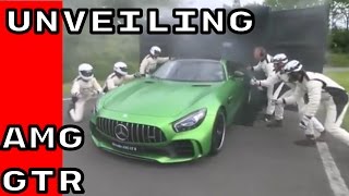 Mercedes AMG GTR Unveiling [upl. by Llewol]