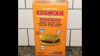 Trader Joe’s Eggwich Breadless Breakfast Sandwich Review [upl. by Brufsky852]