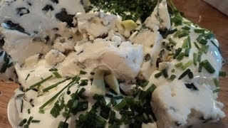 How to make Sour Cream Dip Roquefort and Chives  Video Recipe [upl. by Cann802]