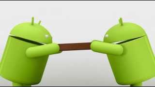 Android KITKAT 44  Android Animation  Bigger Half [upl. by Tedmund668]