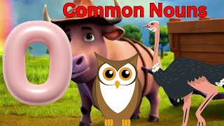 Letter O Common Words  Kids English kidsenglishclass youtubevideos lettero [upl. by Saxen657]