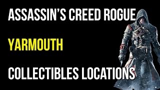 Assassins Creed Rogue Yarmouth CollectiblesActivitiesQuest ItemsViking SwordTemplar Relic [upl. by Inuat]