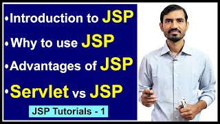 11 Introduction to JSP  Why to use JSP  Difference bw Servlet amp JSP  Advance Java Tutorials [upl. by Alethea441]