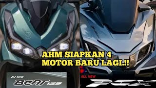 AHM SIAPKAN MOTOR BARU LAGI DI 2024🔥ALL NEW HONDA BEAT 125 NEW HONDA PCX 160 NEW HONDA ADV DLL [upl. by Craw]