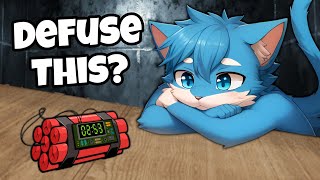 Furry ASMR Silly Cat Defuses A Bomb [upl. by Mungovan]