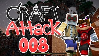 Minecraft CraftAttack 008  Werkeleien am Haus  Kunga amp Rotpilz [upl. by Adnilasor]