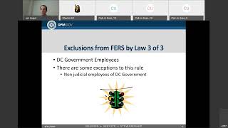 Federal Employees Retirement System FERS Overview  2020 OPM Virtual Benefits Training Event [upl. by Marra]