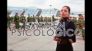 EXAMEN PSICOLÓGICO 💂🏻⚓MILITARNAVAL 20222024  UNIVERSIDAD NAVALMILITAR  GUARDIA NACIONAL [upl. by Irb]