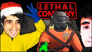 MORRI DE ESCADA ☢️ Lethal Company  1 [upl. by Meehyrb]