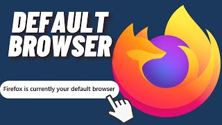 How to set Mozilla Firefox as Default Browser [upl. by Dis405]