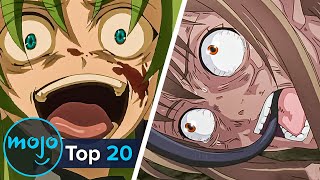 Top 20 Most DISGUSTING Anime Deaths [upl. by Pittel]