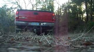 2007 Chevrolet Silverado True Dual Straight Pipes [upl. by Ordep721]