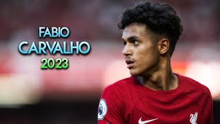 Fábio Carvalho 2023 🌟 Dribbling Skills Assists amp Goals ► LIVERPOOL [upl. by Naida]