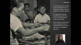 Anticolonial raced capitalism in Malaysia Contested logics gendered repertoires [upl. by Bilek]