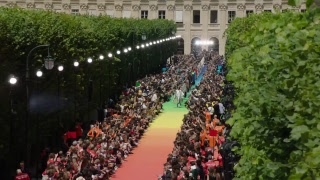 Louis Vuitton Men’s SpringSummer 2019 Fashion Show [upl. by Acinomed]