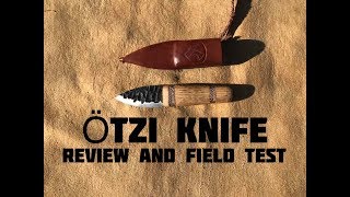 Making a Prehistoric knife and Otzi Knife review Part 4 of 4 [upl. by Nonnelg]