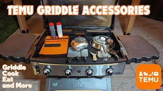 TEMU GRIDDLE ACCESSORIES  ARE THEY WORTH IT [upl. by Ikkin]