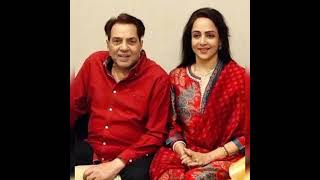 Dharmendra Sir With His Beautiful Wife Hema Malini dharmendara family [upl. by Eshman]