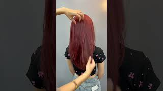 Mẫu tóc layer dài  Long layer hairstyle daycattoc hair cattoc hairtutorial [upl. by Siderf]