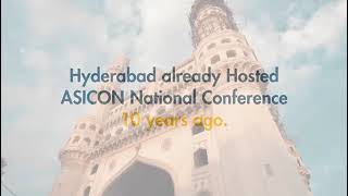 ASICON 2025 Promotional Video of Telangana State Chapter  Hyderabad [upl. by Karsten]