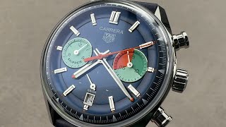 TAG Heuer Carrera Skipper CBS2213FN6002 Chronograph Tag Heuer Watch Review [upl. by Shani]