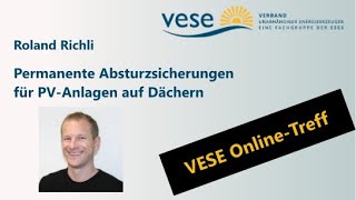 Permanente Absturzsicherung für PVAnlagen auf Dächern [upl. by Eendys971]