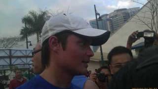 Dingdong Dantes Yes Pinoy Foundation And National Book Store Book Run 2010 [upl. by Hacim]