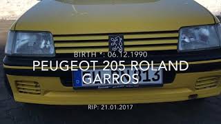 Peugeot 205 Roland Garros Impressionen entseelte PKW passed away cars history moments impressions [upl. by Octavie]