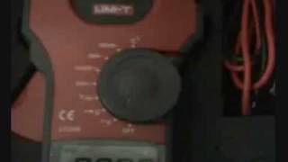 UNIT UT208 Digital Clamp Multimeter by UNITREND [upl. by Nocaed]