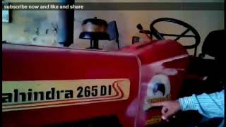 Mahindra 265 di sarpanch tractor 2018 [upl. by Cartan]