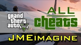 GTA V CHEATS All Cheat Codes For GTA 5 PS3 amp XBOX 360 PS4 amp XBOX ONE [upl. by Awe]