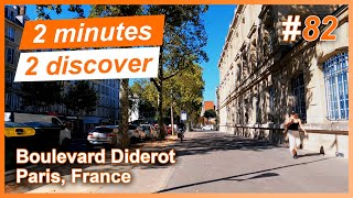 2 minutes 2 discover 82 Boulevard Diderot Paris France [upl. by Ennoitna]