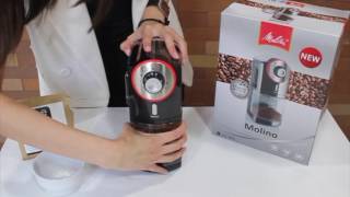 รีวิว เครื่องบดกาแฟ Melitta Molino Grinder by CoffeeWORKS [upl. by Silloc]