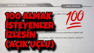 7Sınıf Sosyal Bilgiler 2Dönem 1Yazılı [upl. by Irmo308]