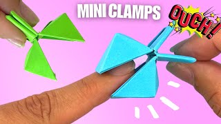 Origami Paper Pincers  Paper craft  moving paper toys  How to make paper pliers [upl. by Giarg47]