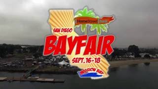 Drone View 2016 HomeStreet Bank San Diego Bayfair Heat 3A [upl. by Sehguh]