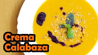 ✅ Cómo hacer CREMA de CALABAZA  100 VEGETAL ✅ [upl. by Nikos695]