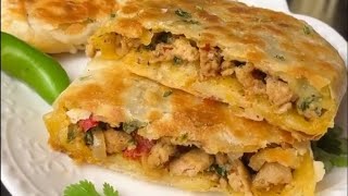 Arabian parathamutabbaq food trendingshorts recipe fypyoutube fypシ゚ foodie viralvideo [upl. by Schlessel]