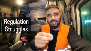 Complying with the ELD Mandate My First Trip with the ELD in Canada  January 2023 Trucking Vlog [upl. by Grantham]