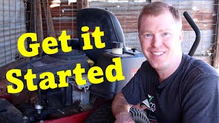 How to Fix Riding Mower that Wont Start  Cranks No Start [upl. by Aneled]