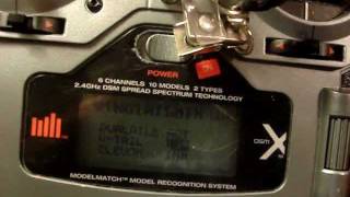 how to set flaparons on your DX6i [upl. by Eelir]