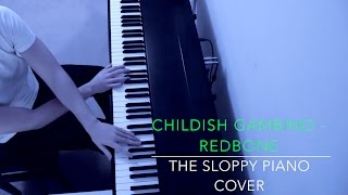 Childish Gambino  Redbone  Piano Cover  Sheet Music [upl. by Tuorah]