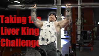 738 Pound Squat and Liver King Challenge [upl. by Gilges]