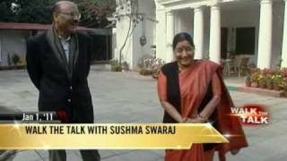 Walk The Talk with Sushma Swaraj [upl. by Eserrehs]