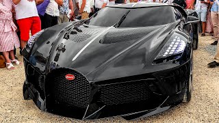 BUGATTI La Voiture Noire  Drive Design and Features 4k [upl. by Neirrad]