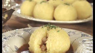 Perfekter Kartoffelknödel  RuckiZucki KnödelRezepte  Burgis [upl. by Atoiganap]