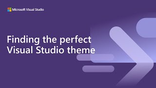 The perfect theme for your Visual Studio [upl. by Xanthe]