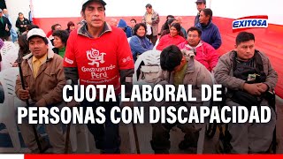 🔴🔵Cuota laboral de personas con discapacidad ¿Cuál es el porcentaje que debe cumplir el Estado [upl. by Koal]