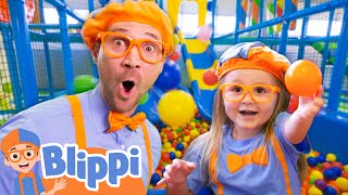 Mochas amp Minis  BEST OF BLIPPI TOYS  Educational Videos for Kids [upl. by Duky]