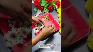 Simple amp easy coins garland  festival decoration ideas  coins and flowers garland making diys [upl. by Hearn983]